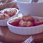 beet deviled eggs