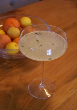 wintergarden west side, cocktail, drink, meyer lemon, tarragon, vodka