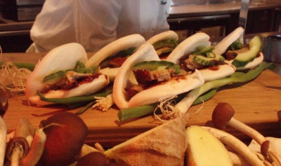 citi field acela club drew nieporent duck buns