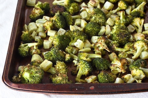 coconut roasted broccoli