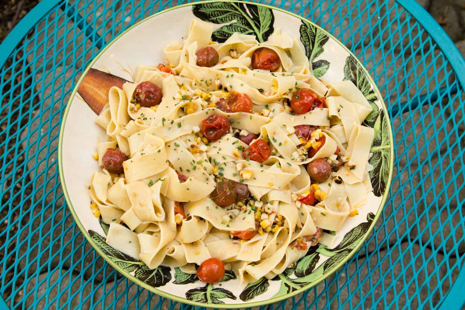 No-Sweat Summer Grilling: Charred Corn and Tomato Pasta
