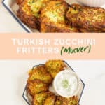 mucver - turkish zucchini fritters