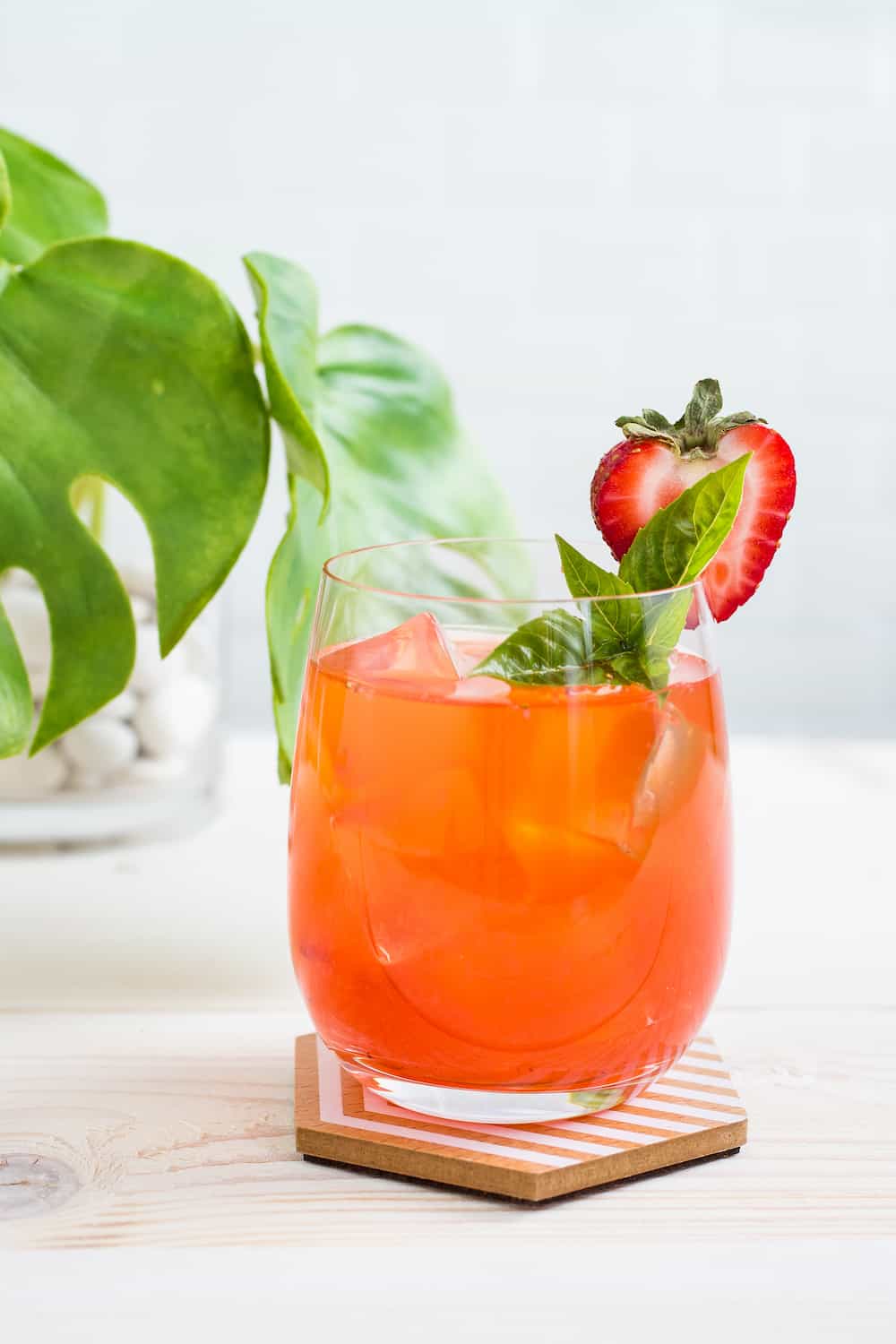 Absinthe Makes the Heart Grow Fonder (Absinthe Strawberry Cocktail)