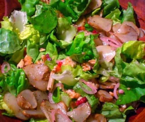 Roasted Sunchoke Salad for a Winter Warmup