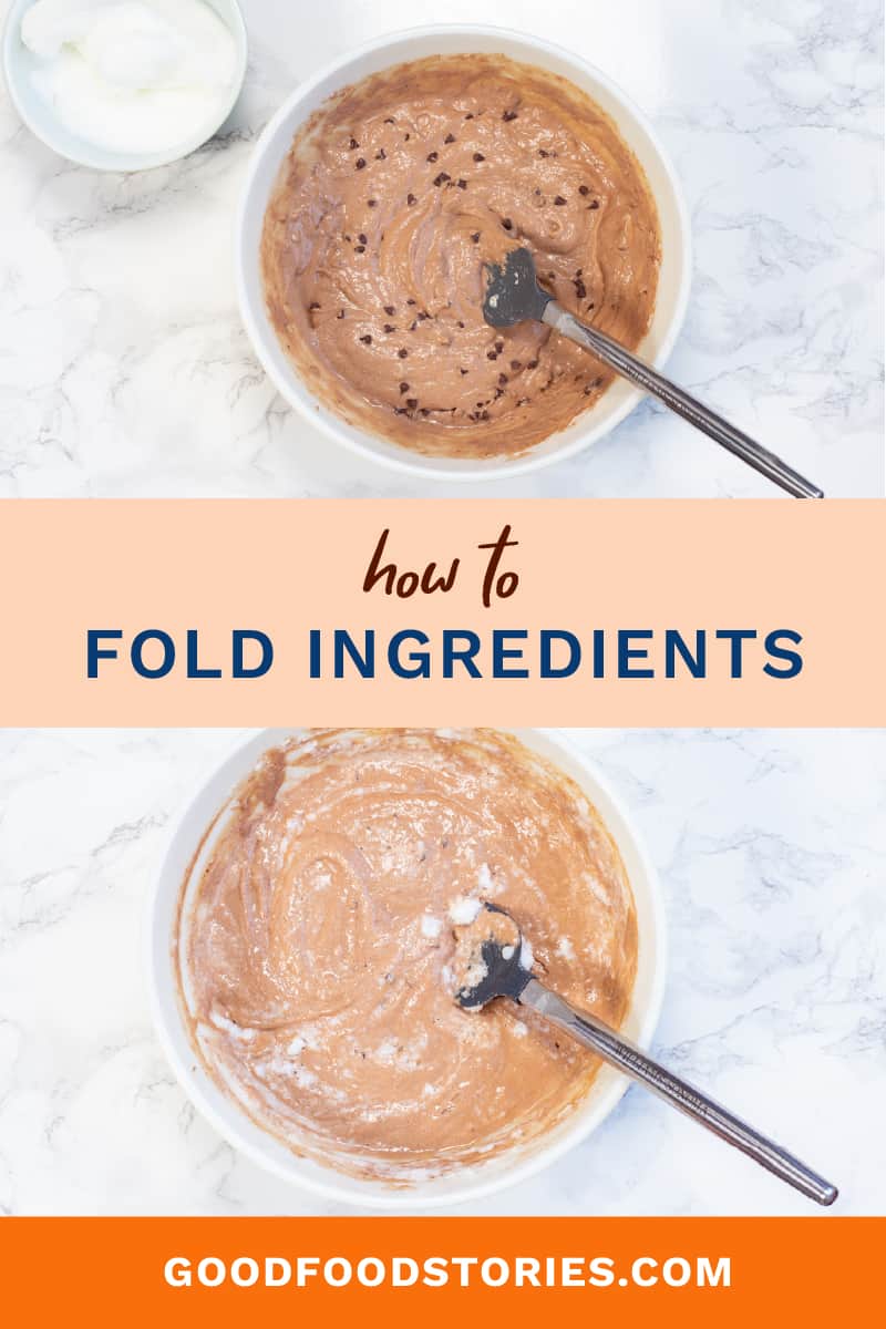 how to fold ingredients