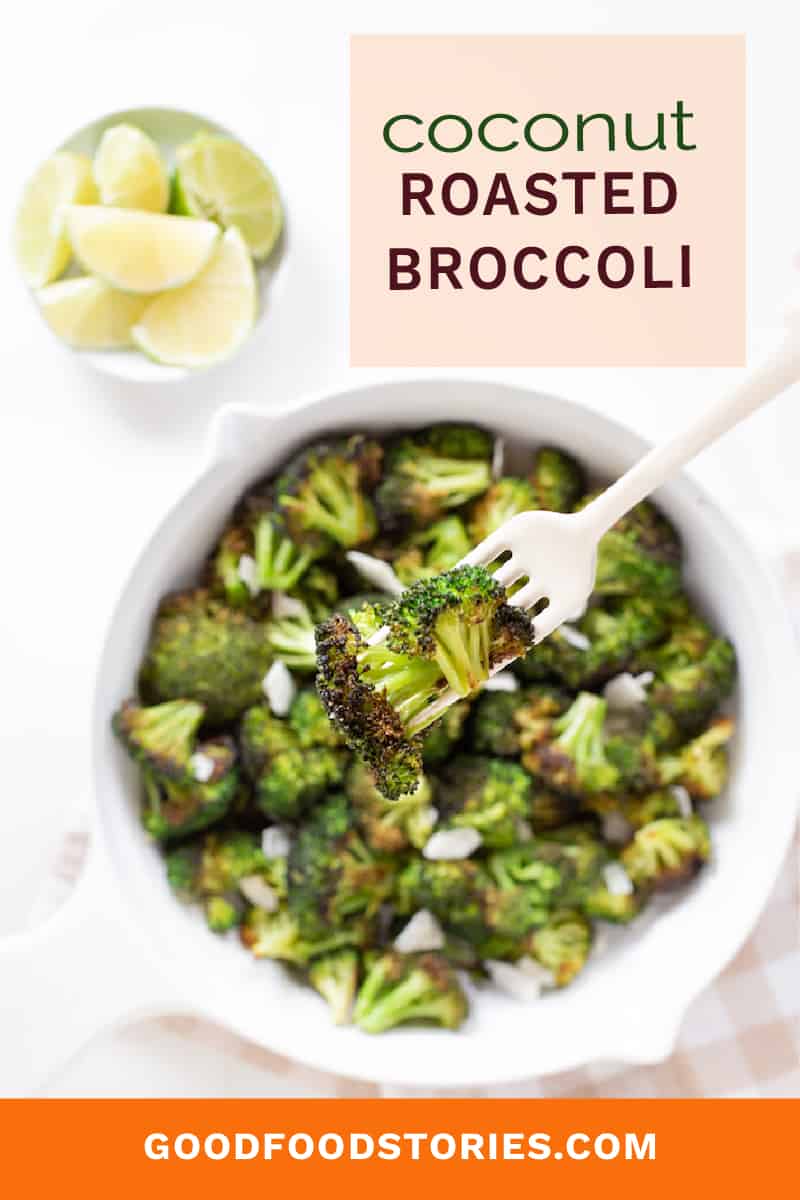 coconut roasted broccoli