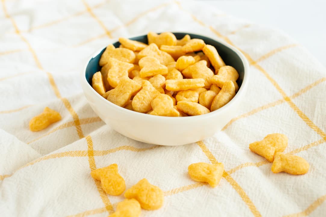 homemade Goldfish crackers