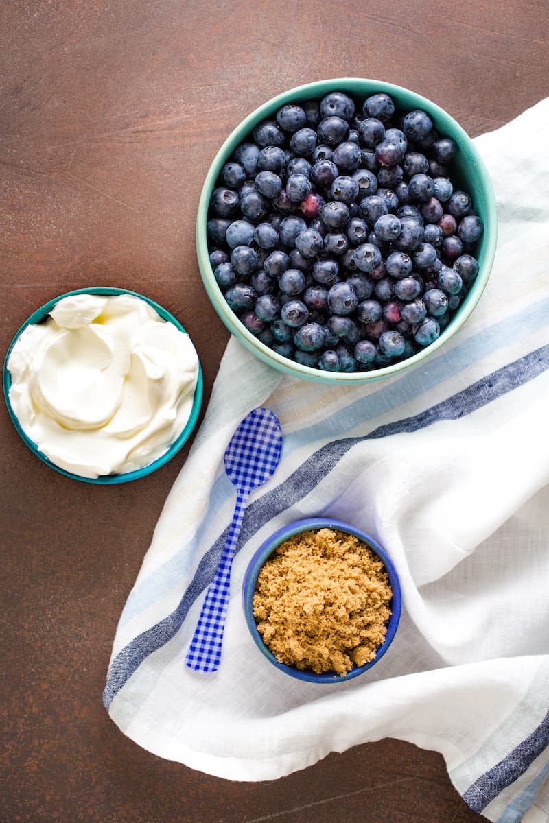 The Wonderful Wizardry of Blueberries and Sour Cream