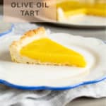 lemon olive oil tart