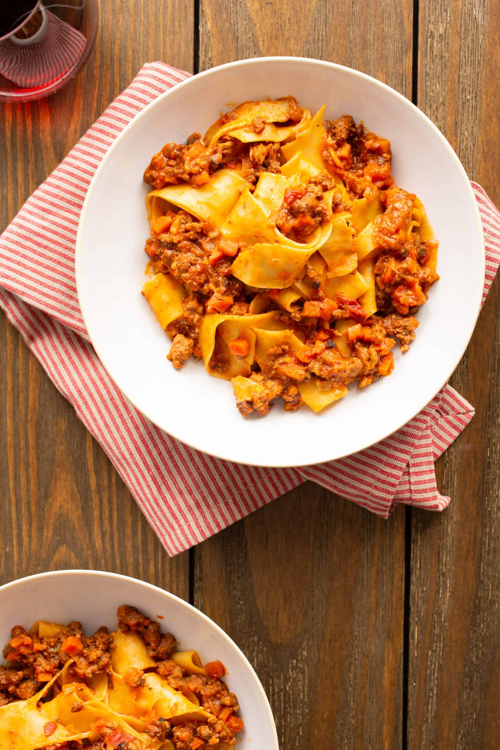 Two-Pan, Two-Hour Bolognese Sauce