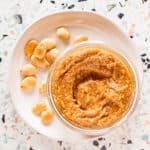 miso maple nut butter with marcona almonds