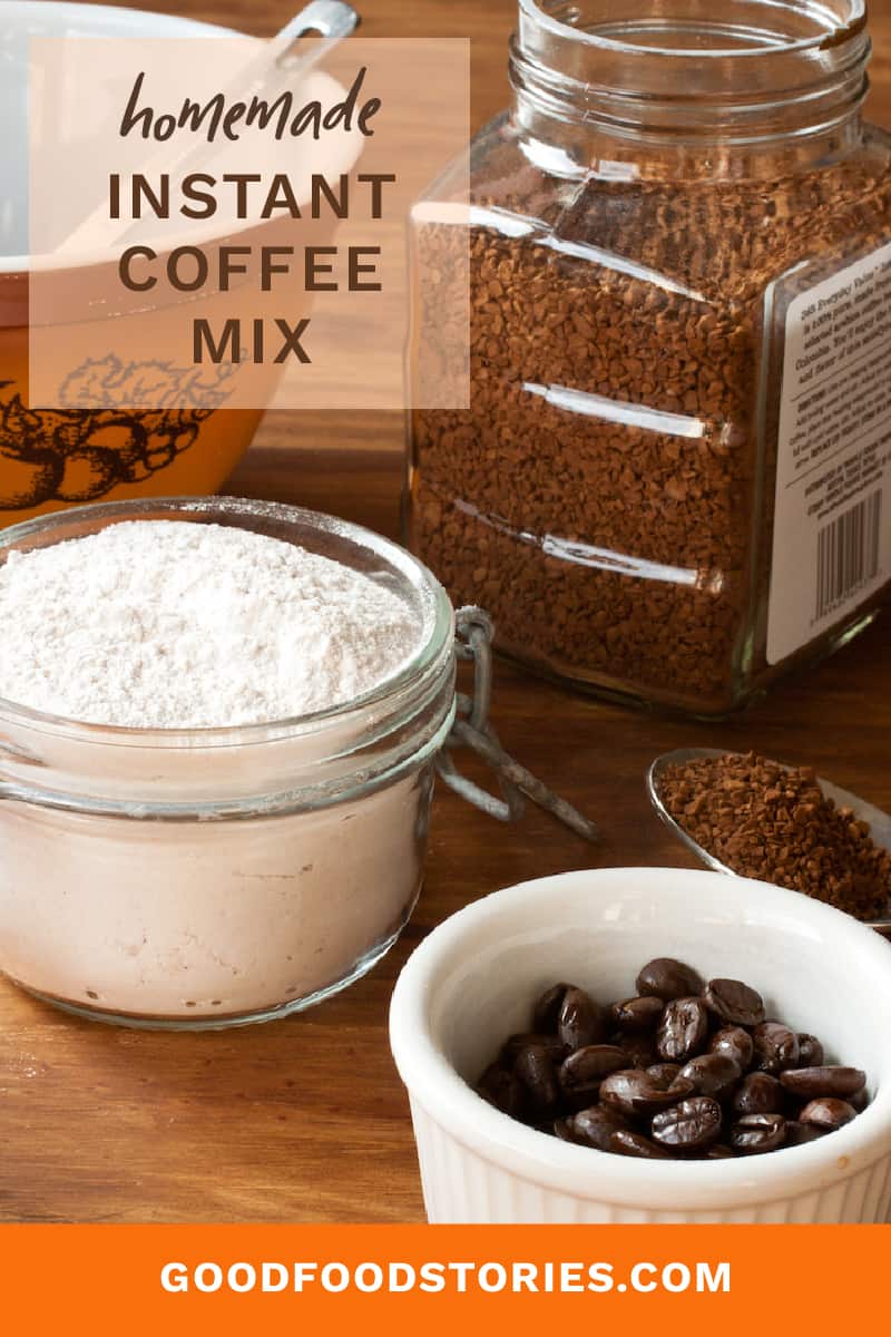 homemade instant coffee mix