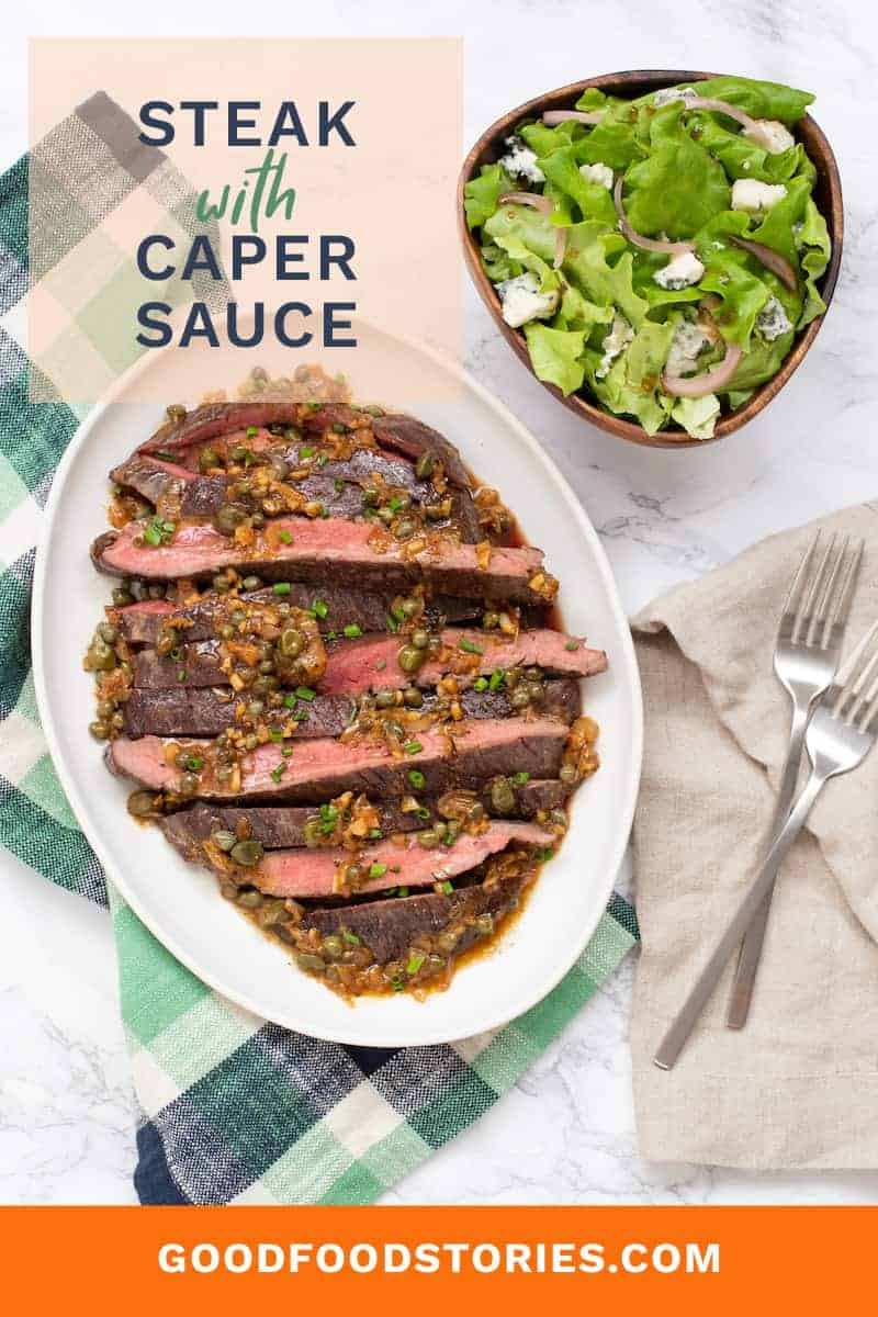 steak with caper sauce