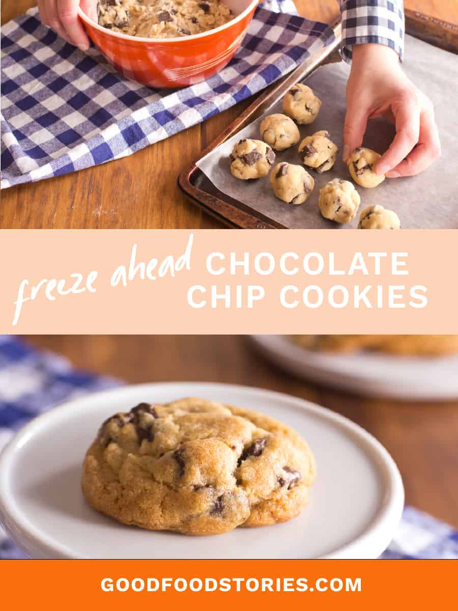 FreezeAhead Chocolate Chip Cookies (For Single Servings Any Time!)