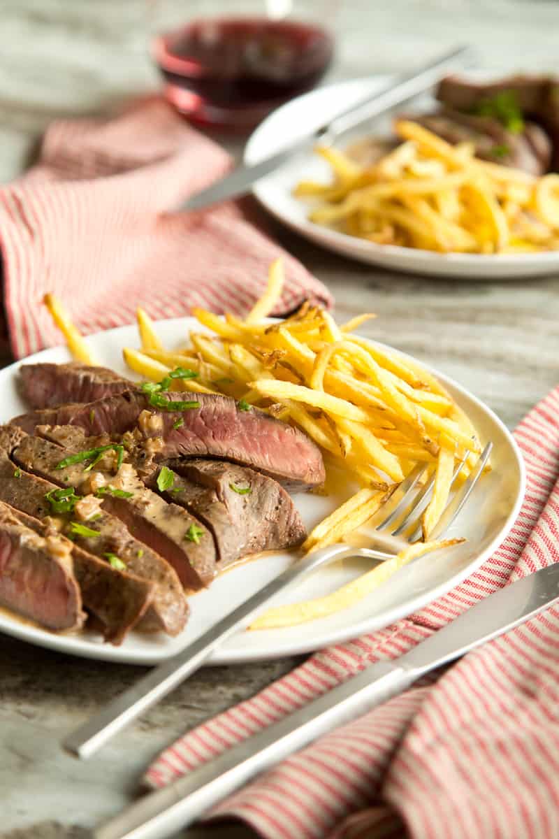 Steak Frites for Two in 30 Minutes