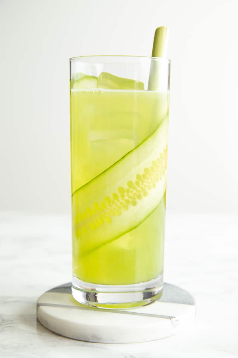 lemongrass cucumber cocktail