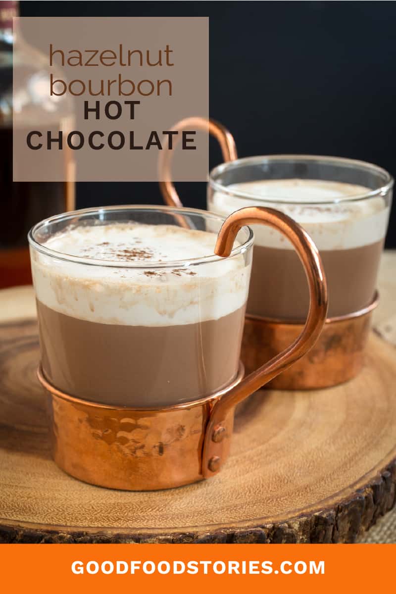 Hazelnut Bourbon Hot Chocolate
