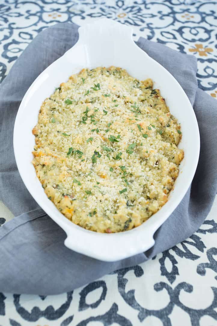 holiday baked clam dip