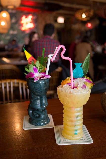 A Tale of Two Tiki Bars: Lost Lake and Three Dots and a Dash, Chicago