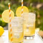 gin passionfruit lemon cocktail