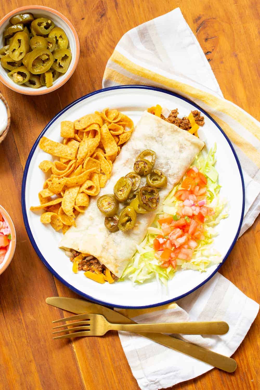 Chili Cheese Burrito - Texas-Style - Good Food Stories