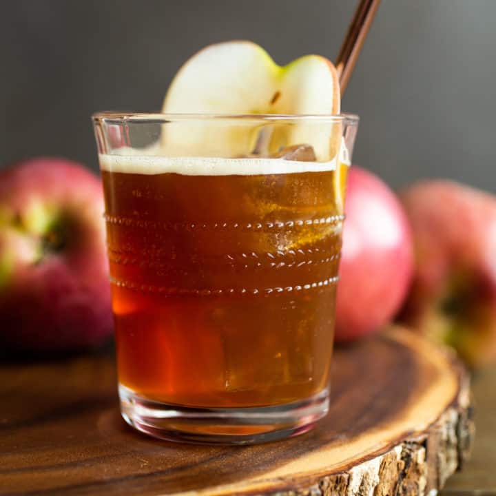 peanut apple cider cocktail